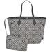 Louis Vuitton Bags | Louis Vuitton Monogram Neverfull Mm Since 1854 Jacquard Gray Tote Bag | Color: Black | Size: Os