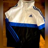 Adidas Jackets & Coats | Adidas Kids Athletic Jacket. | Color: Blue/White | Size: 6xg