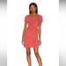 Free People Dresses | Free People Marsaille Mini Dress In Rust Combo | Color: Orange/Pink | Size: M