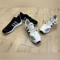 Adidas Shoes | 2 Pairs Of Adidas Shoes. Mens Size 12, Excellent Condition | Color: Black/White | Size: 12
