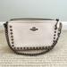 Coach Bags | Coach Womens Studded Chained Handle Zipped Mini Handbag White, Nwot. | Color: White | Size: Os