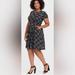 Torrid Dresses | Euc Torrid Women’s Black Plaid Sweater-Knit Skater Dress Size 2 | Color: Black/Gray | Size: 2x