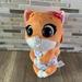 Disney Toys | Disney Tots Baby Delivery Service Mia Kitten Cat 9” Plush Diaper Stuffed Animal | Color: Cream/Orange | Size: Osbb
