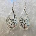 Giani Bernini Jewelry | Gorgeous Filigree Sterling Silver Pierced Dropped Dangle Earrings | Color: Silver | Size: Os