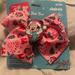 Disney Bath, Skin & Hair | Disney Minnie Mouse Hair Bow | Color: Pink/Red | Size: Osg