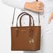 Michael Kors Bags | Jet Set Travel Extra Small Saffiano Leather Top Zip Tote Bag Brown Michael Kors | Color: Brown | Size: Os