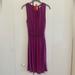 Kate Spade Dresses | Kate Spade Purple Crepe Midi Dress | Color: Purple/Red | Size: S