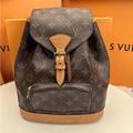 Louis Vuitton Bags | Louis Vuitton Backpack Montsouris Mm | Color: Brown/Tan | Size: Os