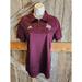 Adidas Tops | Adidas Climalite Texas A&M Womens Polo Maroon Short Sleeve Performance Large | Color: Red | Size: L