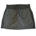 Athleta Skirts | Athleta Gray Excursion Hybrid Skort Size M | Color: Black/Gray | Size: M