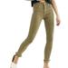 Free People Jeans | Free People High Rise Jegging Army Green Skinny Jeans | Color: Green | Size: 24