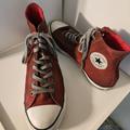 Converse Shoes | Converse Chuck Taylor's Red High Tops | Color: Red | Size: 9