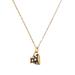 Kate Spade Jewelry | Kate Spade Alice In Wonderland Tea Time Gold Pendant Necklace | Color: Black/Gold | Size: Os