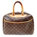 Louis Vuitton Bags | 816405n Louis Vuitton Satchel Bag Deauville Brown Monogram | Color: Brown | Size: Os
