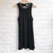 American Eagle Outfitters Dresses | American Eagle Soft And Sexy Rib Trim Swing Dress | Color: Black/White | Size: Xs