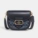 Coach Bags | Coach Morgan Saddle Bag In Signature Chambray W/ Dust Bag | Color: Blue | Size: Os