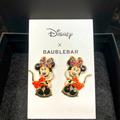 Disney Jewelry | Disney And Baublebar Minnie Mouse Earrings | Color: Gold/Orange | Size: Os