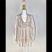 Free People Dresses | Free People Much Love Tunic/Mini Dress | Color: Cream/Tan | Size: Xs