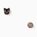 Kate Spade Jewelry | Kate Spade New York House Cat Asymmetrical Stud Earrings | Color: Black | Size: See Description