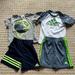 Adidas Matching Sets | 2 Sets Of Adidas Outfits (Boys, Size 2) | Color: Blue/Green | Size: 2tb