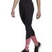 Adidas Other | Adidas Women's Standard Big Logo Sport Tights Black/Rose Tone/White Sz Xs Or Xl | Color: Black/Pink | Size: Xs