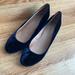 Madewell Shoes | Beautiful Blue Velvet Pumps! | Color: Blue | Size: 9.5