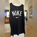 Nike Tops | Euc Women’s Nike White & Black Sleeveless Workout Top, Size Large | Color: Black/White | Size: L