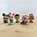 Disney Toys | Disney Doorables Let's Go Series 1 - Set Of 5 Figures - Minnie, Piglet, Elsa | Color: Blue/Green | Size: Os