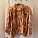 Anthropologie Jackets & Coats | Bohemian Print, Flowy Anthropologie Jacket. One Size Fits All. | Color: Orange/Red | Size: One Size Fits All