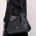 Coach Bags | Coach Edie Black Pebbled Leather Shoulder Bag | Color: Black | Size: Os