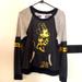 Disney Tops | Disney Parks Minnie Mouse Sweater | Color: Gold/Gray | Size: M