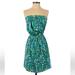 Lilly Pulitzer Dresses | Lilly Pulitzer Xs Strapless Dress | Color: Blue/Green | Size: Xs