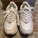 Madewell Shoes | Madewell Kickoff Trainer Sneakers In Neutral Colorblock Leather Mb857 Size 8 | Color: Cream/Tan | Size: 8