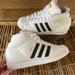 Adidas Shoes | Adidas Pro Model White & Black Shoes | Color: Black/White | Size: 6