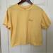 Brandy Melville Tops | Brandy Melville T Shirt | Color: Yellow | Size: S