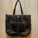 Coach Bags | Coach F10412 Black Hampton Gallery Tote | Color: Black | Size: Os