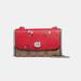 Coach Bags | Coach Flap Phone Chain Crossbody Signature Canvas And Baby Bouquet Floral Print | Color: Brown/Red | Size: Os