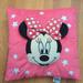 Disney Other | Disney Minnie Mouse Throw Pillow | Color: Pink | Size: Os
