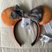 Disney Accessories | Disney Halloween Mouse Ears | Color: Gray/Orange | Size: Osg
