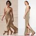 Zara Dresses | Limited Edition Zara Knit Dress Gold | Color: Gold/Tan | Size: M