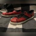 Levi's Shoes | Levi’s Men’s Zipper Shoes (Red And Black) | Color: Black/Red | Size: 10.5