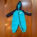 Nike One Pieces | Nike Baby Boy Cozy Hooded Jumpsuit Size 3 Months | Color: Blue | Size: 3-6mb