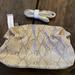 Anthropologie Bags | Anthropologie Faux Snake Print Clutch With Detachable Strap . New With Tags | Color: Cream/Tan | Size: Os