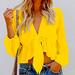 Urban Outfitters Tops | Chiffon Blouse | Color: Gold/Yellow | Size: S