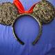 Disney Other | Disney Minnie Mouse Ears From Disneyland | Color: Black/Red | Size: Osbb