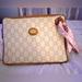 Gucci Bags | Authentic Vintage Gucci Plus Gg Monogram Clutch Purse Wristlet Bag W/Strap Tan | Color: Brown/Tan | Size: Os