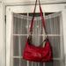 Coach Bags | Beautiful Red Coach Shoulder Bag | Color: Gold/Red | Size: Os