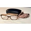 Coach Accessories | Coach Eyeglasses Hc 6072 T, Brown Crystal Light Brown Frames | Color: Tan | Size: Os