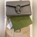 Gucci Bags | Gucci Mini Dionysus Wallet On Chain | Color: Gray/Silver | Size: Os