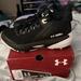 Under Armour Shoes | Girls Under Armor Black And Grey Hovr Breakthru Basketball Sneakers Size 5.5 | Color: Black/Gray | Size: 5.5bb